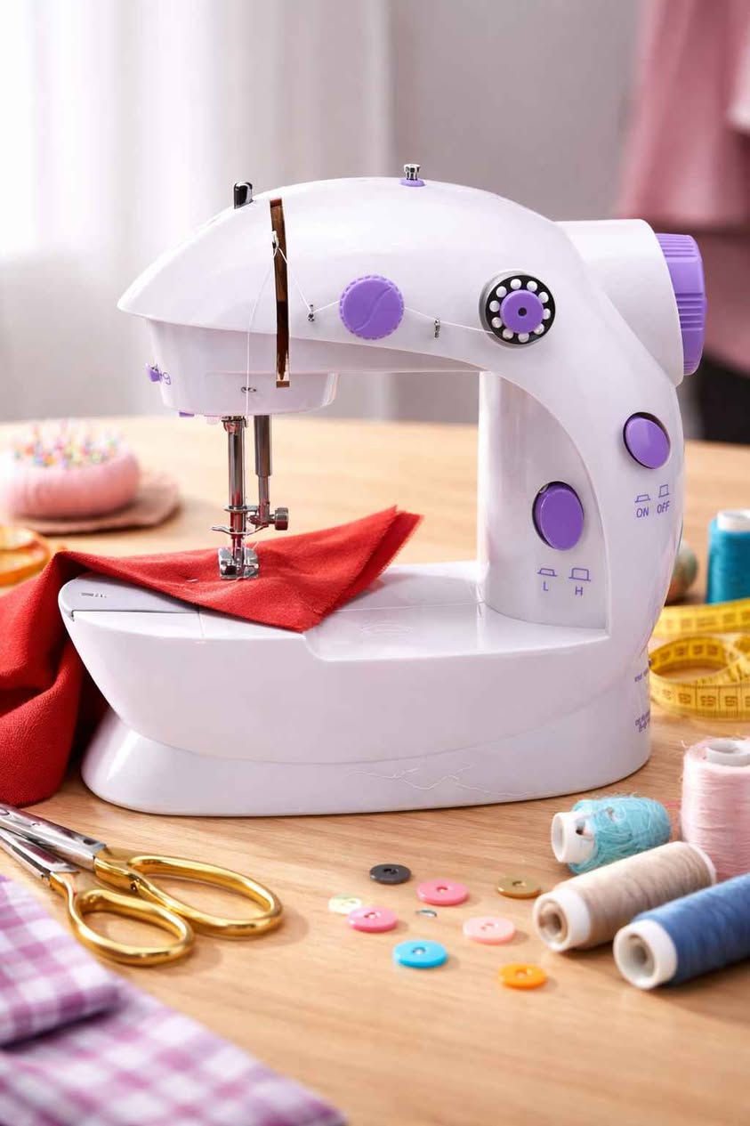 ماكينة خياطة SM-202A بتصميم عملي وسرعتين تحكم حسب احتياجك ⚡
تشتغل باليد أو بدواسة القدم لراحة أكبر 👣
خيط مزدوج لنتائج أسرع وأقوى 🪡
حجم صغير مع إضاءة مدمجة تسهّل الشغل في أي وقت 
يوجد خدمة توصيل لجميع المحافظات بغداد, العراق


**إذا كنت صاحب هذا الإعلان وتريد حذفه لأي سبب، رجاءا أرسل رسالة إلى الدعم الفني**