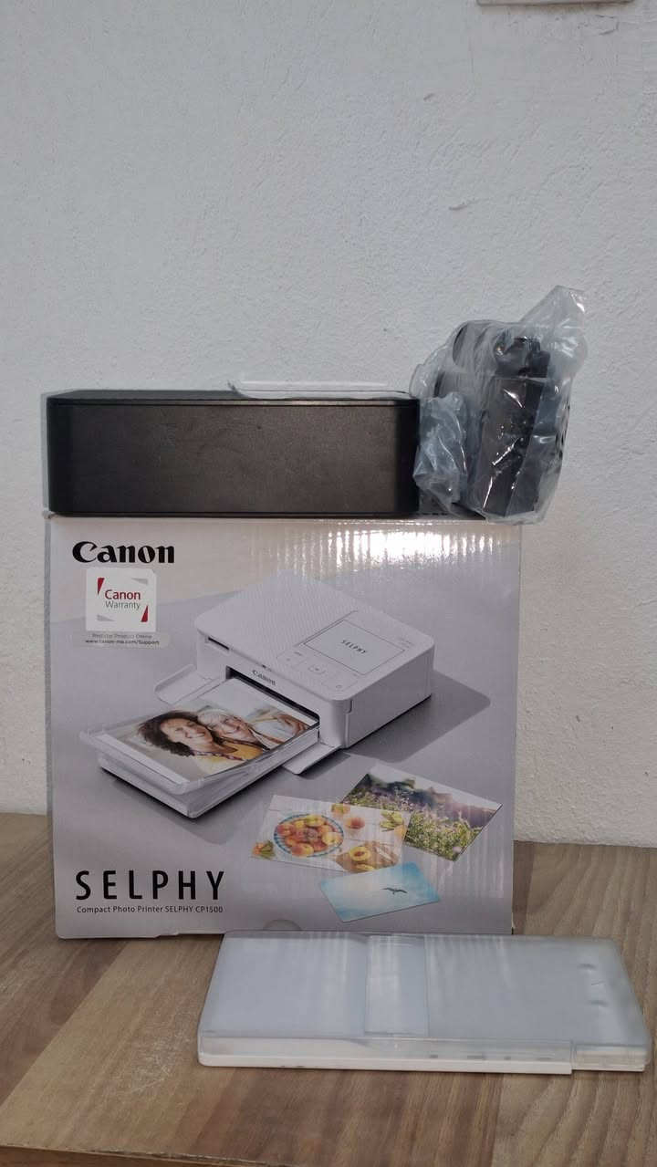 طابعة سلفي كانون 1500 وايفاي  
للبيع  جديده لوك السعر 150الف  مكاني نجف توصيل ماعدي
للاستفسار ***********
