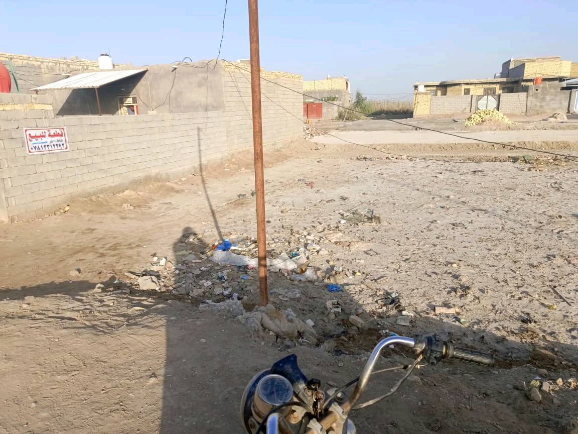 قطعة ارض زراعيه200متر  منطقة كشمرة قرب حي الصحفيين 