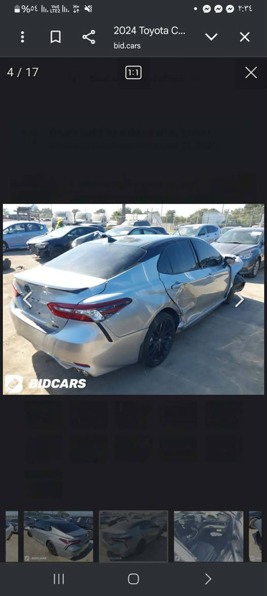 ‏2024  𝐓𝐎𝐘𝐎𝐓𝐀 𝐂𝐀𝐌𝐑𝐘-𝐗𝐒𝐄
Hybrid
تويوتا كامري (XSE) موديل : 2024
اللون : سمائي (مميز) تو كلر بلادي 

عداد المسافة :  21 

حجم المحرك : 2.5L ( 4.سلندر )
                                 
الضرر :  مرفق بالصور
المواصفات : 𝐗𝐒𝐄
فـول مـواصـفـات 
تو كلر 
ترحيب 
ابواب  
بصمة تشغيل)
شاشة  كبير
كاميرا خلفية 
ويل 19 الرياضي 
هاند بريك بصمة
اوتو هولد (𝐀𝐔𝐓𝐎 𝐇𝐎𝐋𝐃)
اوتو ستارت (𝐀𝐔𝐓𝐎 𝐒𝐓𝐀𝐑𝐓)
اوتو ستوب (𝐀𝐔𝐓𝐎 𝐒𝐓𝐎𝐏)
رادار امامي (تحديد مسار)
‏‎رادار جانبي (نقاط عمياء)
‏‎حساسات خلفي 
مانع انزلاق+𝐀𝐁𝐒
3انظمة  (𝐄𝐂𝐎) (𝐍𝐎𝐑𝐌𝐀𝐋)(𝐒𝐏𝐎𝐑𝐓)
نظام EV MODE
تحكيم استيرن+ شفتات استيرن
كشنات جلد ، كشنات كهربائي
كشنات الامامي هيتر 
لايتات (𝐋𝐄𝐃) عدسة زينون بيلادي
اناره داخليه led 
ترحيب بلادي بالدواسات 
شاحن وايرلس
مثبت سرعه تفاعلي قيادة اليه 
تحديد مسار 
مكان :  بيجي قرية المسحك
السعر : 190
وبيه مجال حك الجيه


**إذا كنت صاحب هذا الإعلان وتريد حذفه لأي سبب، رجاءا أرسل رسالة إلى الدعم الفني**