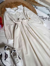 فستان كلوش • بوبلين صيفي • مقاسات ٣٨-٤٦