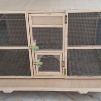 قفص طيور • دجاج وبلابل • ١٢٠×٧٠سم