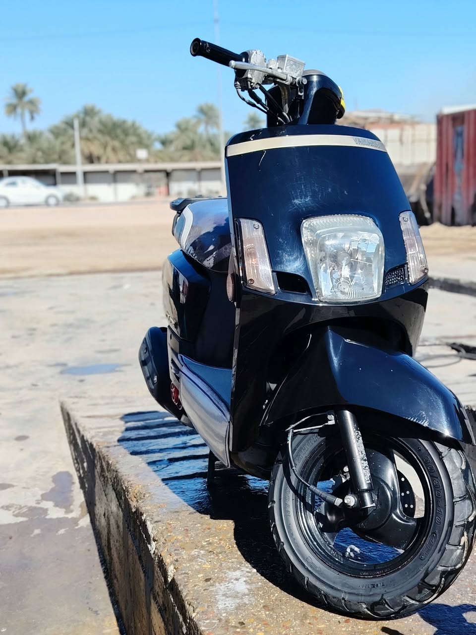 سلام عليكم شباب دراجه بوليس 2012للبيع كامله ختم واحد دراجه خير من الله لا تنقيص ولا تبخير كامله كهربائياته خير من الله اشاير شغاله لايت زنون دوشمه جديده مستعجل ليريد يراسلني او يدك على التلفون او على واتساب 
*********** متواجد
