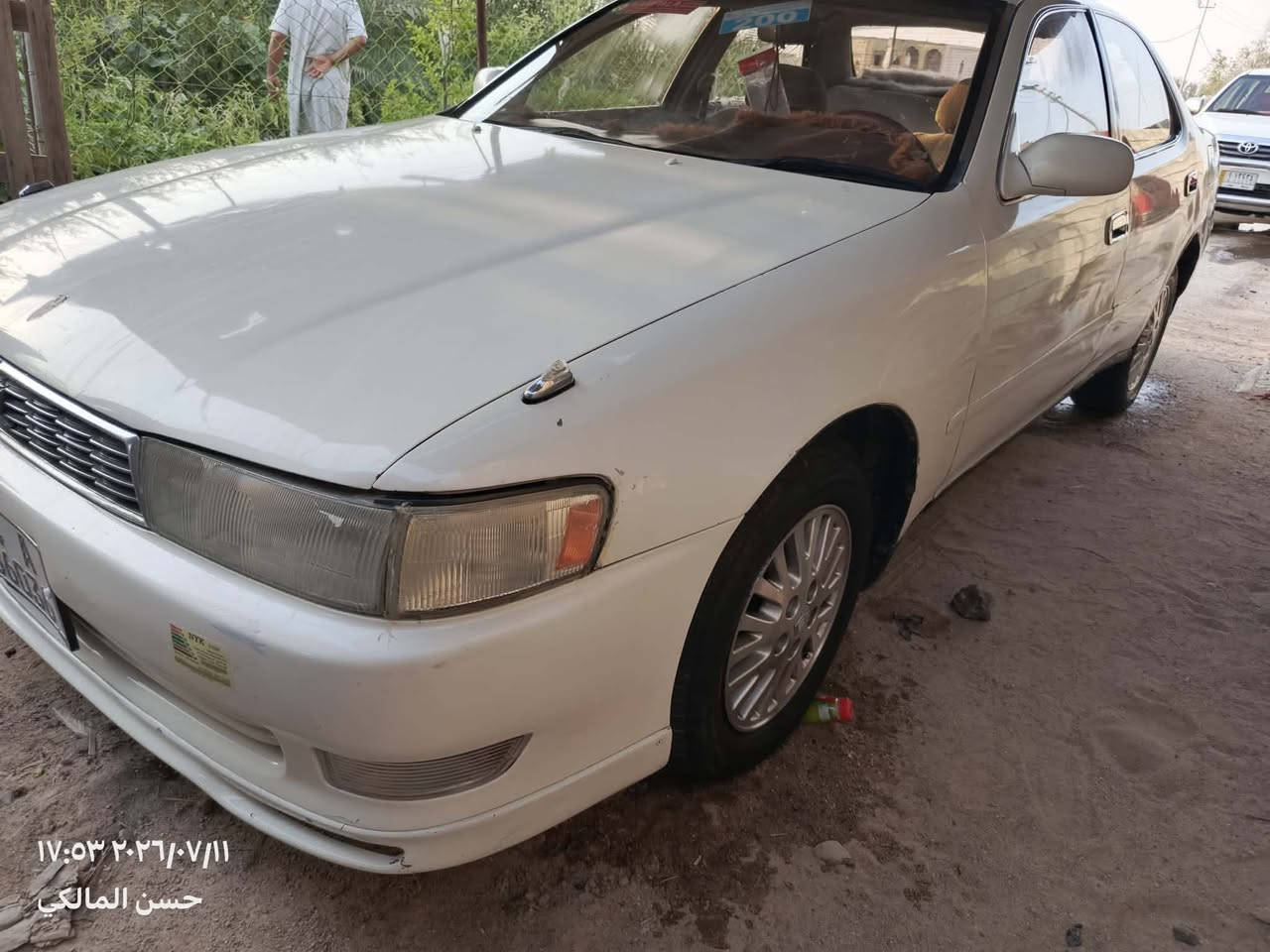 سلام عليكم 
كرستة نفخ بية طكة بجاملق الخلفي رقم وسنوية مجددة٢٠٣١ رقم نكلينزي مبصبوقة لا مجوردة كير مكينةً حدادية مكينة2500 تخم تاير تبريد خير من اللة ولاستفسار نتصل سعر٦٠وبية مجال عنوان سيارة البصرة ***********
