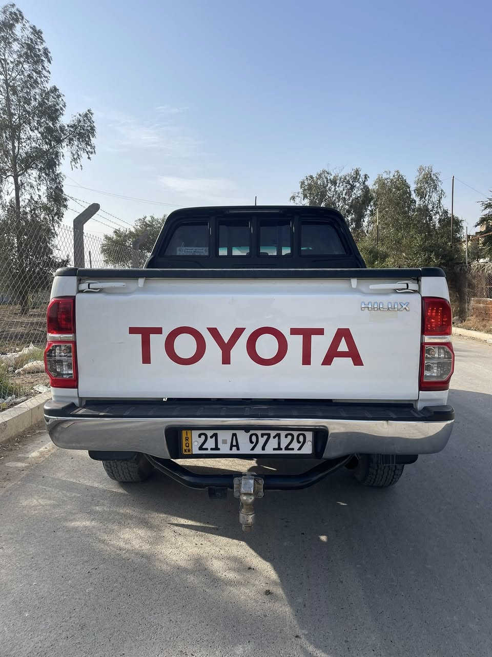 السلام عليكم
للبيع

هايلوكس ٢٠١٣ فور ويل سياره جاهزه من كلشي مكفوله عليها تخم تاير جديد سياره نظيفه كلش وبالعافيه على الياهذها
السعر ٢٢٠ وبيه مجال
للاستفسار

***********
