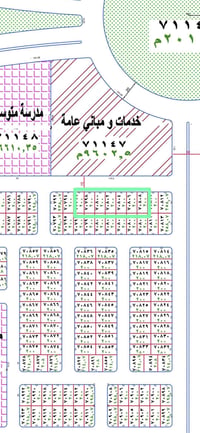 ٢٠٠متر شارع ١٥ وعلى خدمات  قطاع ٧٠ عتبة سعر مناسب تفاصيل  تواصل خاص او...