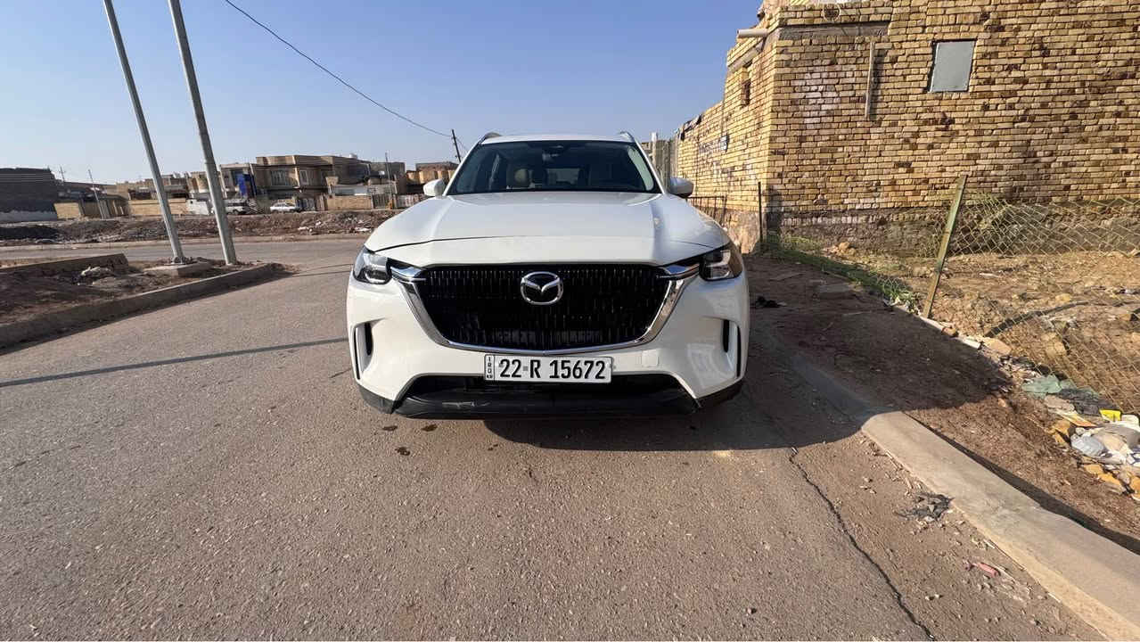مازدا CX90 موديل 2024 
رقم شمالي اربيل تريد وكالة تريد مداور 
ضررها واضح بالصور 
ماشية 8000 كيلو فقط 
محرك 3300 تيربو 
دفع خلفي 
عزل ورزانة تخبل 
7 راكب كشنات منفصل 
تدفئة تبريد خلفية 
السعر 260 ورقة 
مكاني ميسان العمارة / الحي الجامعي 
*********** عمارة, ميسان
