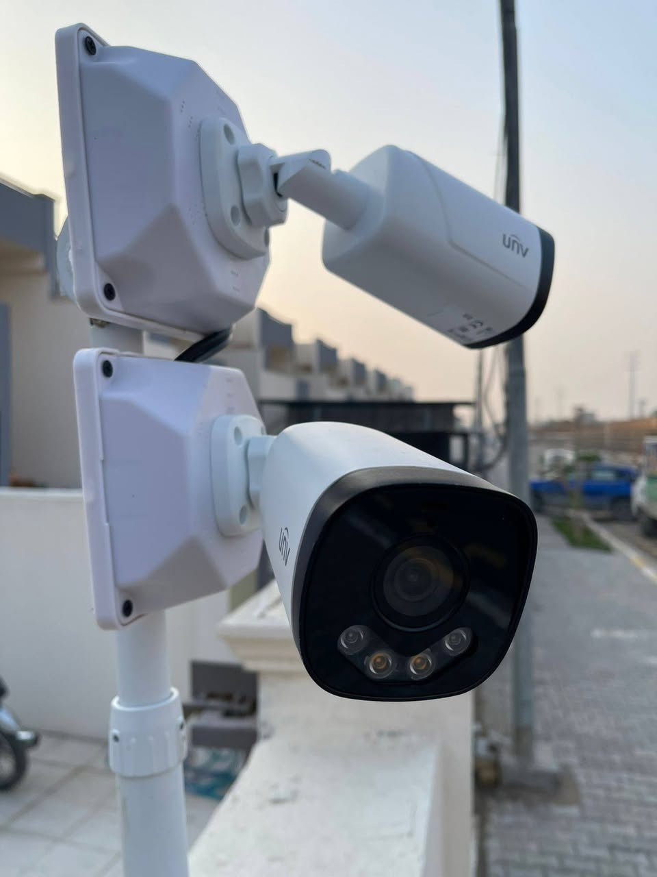 تم على بركه الله 
تم تجهيزوتنصيب كامرات مراقبه نوع2UNV ميكا تنصيب 4كامرات 
الموقع :مجمع بوابة النجف 
من ماركة UNV العالمية من تجميع أصلي 
تتضمن 
✅كاميرات 4 ماركة UNV العالمية
✅جهاز DVR
✅دبل افلاش ليزرية
✅كامرات فول كلر صوت 
✅اسلاك  امتار
✅ربط الكامرات بالموبايل 
✅شاشه فول HD
✅ضمان الكامرات 5سنوات
✅الكاميرات من ماركةUNV العالمية  اصلي 
✅ تم تجهيز وتنصيب من مركز الامان الموقع حي النداء بدايه شارع المجمعات 
ملاحظه:ضمان شركة5UNVسنوات 
للطلب او الاستفسار:
#واتساب: ***********/
            ***********
العنوان :النجف الاشرف شارع المجمعات مقابل سوق النجف للعقار

