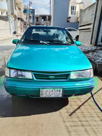 سيارة هونداي بوني موديل ١٩٩٤ صندوق مكينة ابرتون المرغوب٠ الموصفات تبري...