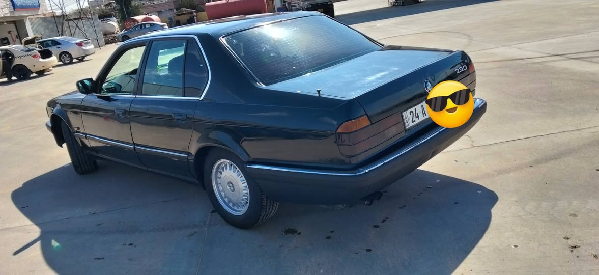 BMW730
دعم مابيها بخ عام جمالي 
كير ومحرك شرط
موديل 1992
الرقم والنسوية جديدة
شرط تحويل
سقف سلايت
كير اتوماتيك
تواير جديد
السعر 44
العنوان دوميز فايدة دهوك
تلفون *********** واتس اب فقط
*********** سميل, دهوك
