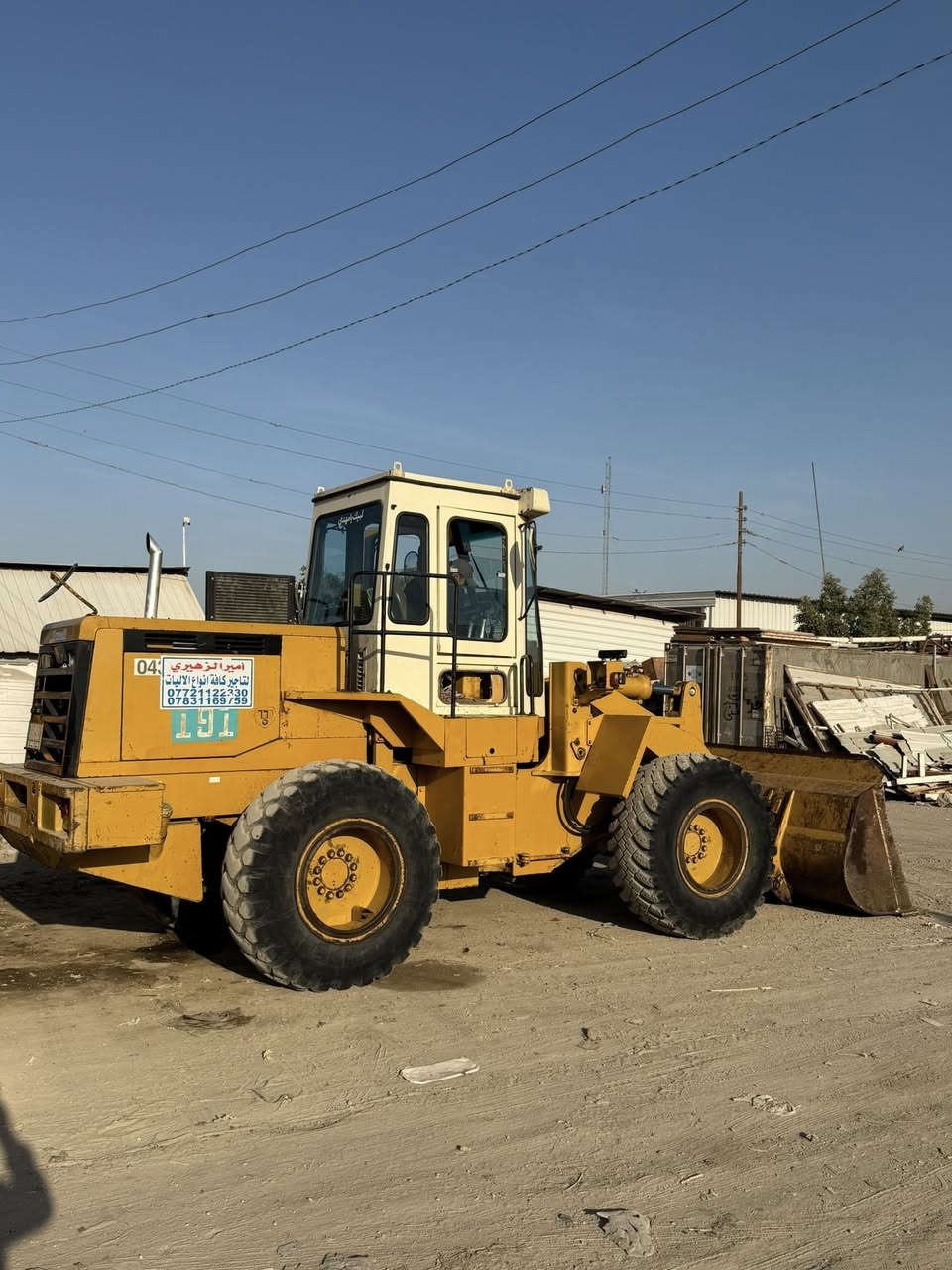 للبيع شفل كاوسكي داش أثري

▪️ حجم: 65
▪️ مكينة: هينو 6
▪️ مكفول كفالة عامة (مكينة + كير +اكسن )
▪️ سنوية  لغاية 2027 وبأسمي
مكان الشفل  كربلاء
السعر: 325 مجال بسيط

فقار الزهيري
📞 ***********
📞 ***********
