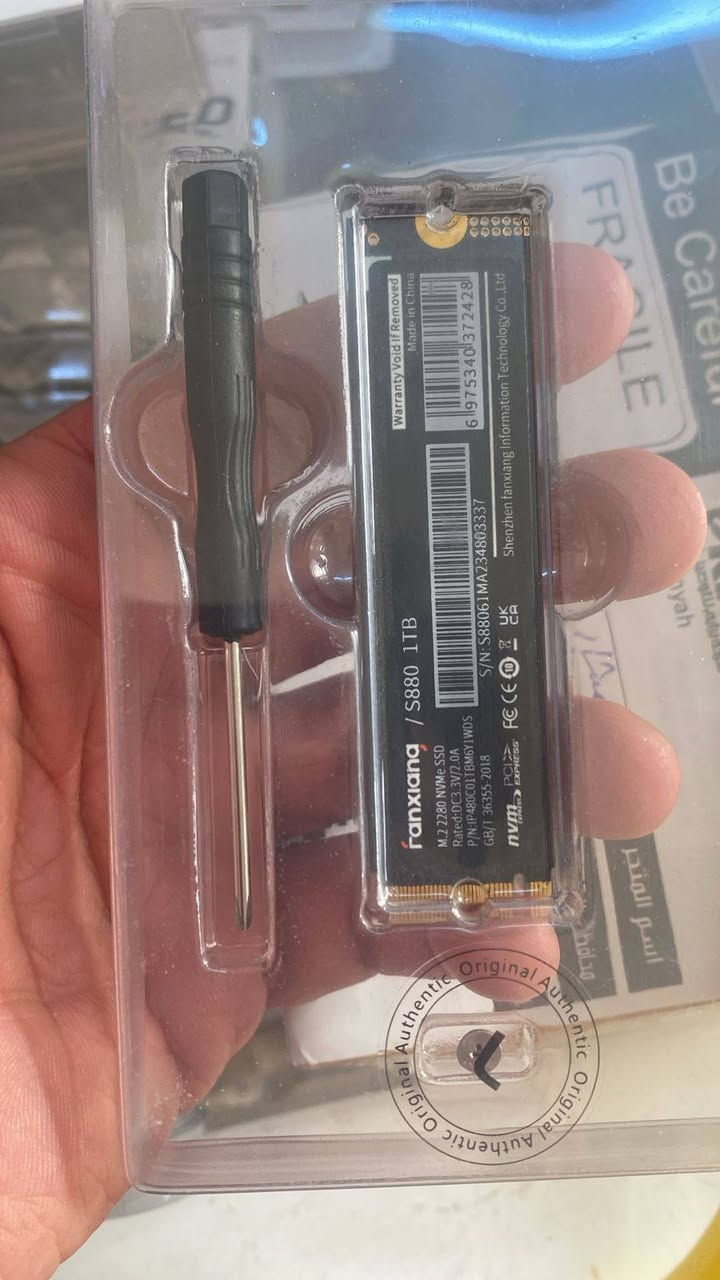 هارد داخلي ١ تيرا
١١٥ مع التوصيل


**إذا كنت صاحب هذا الإعلان وتريد حذفه لأي سبب، رجاءا أرسل رسالة إلى الدعم الفني**