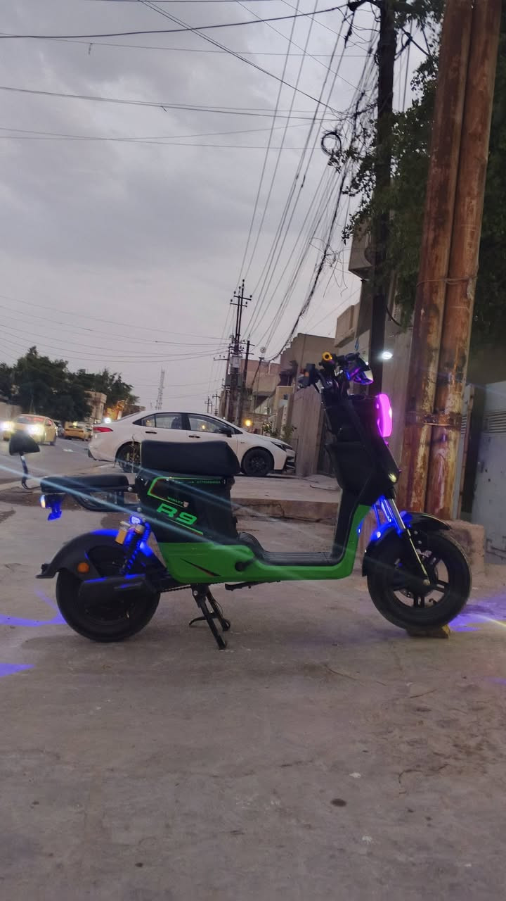 السلام وعليكم دراجة ار9للبيع مديل2026 اخر إصدار ستخدام 20يوم
شركة وينلي 5بطاريات ولي اصلية

أربع سرعة109حقيقي79

بلوتوث وكيبل شحن دراجة ذكية

لايت عالي ناصي ونشرة الوان

ملف1800

دبلات وتتحمل وزن مثل ماكلت استخدام 20يوم فقط جدآ نضيفة

السعر450$وبيه مجال بسيط العنوان بغداد جديدة
رقم الهاتف***********
