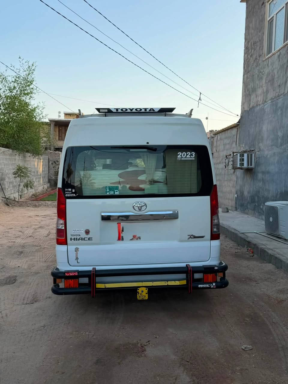 السلام عليكم هايس ام بوز للبيع مديل ٢٣ كفاله عامه سياره جاهزه للأخير دوشمه حداديه كير مكينه كفاله عامه سياره جاهزه من الكل النواحي ربع فول رقمها اربيل 
للاتصال ***********
