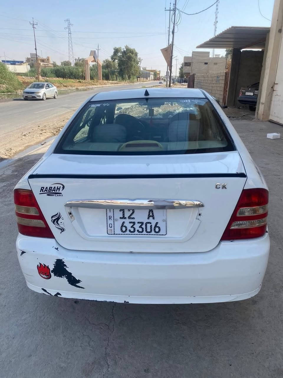 سي كي 2012 كصه قديم رقم نينوى رقم وسنوي جديد مكينه كير كورلا شرط كابون بانزين بيها شرط التحويل طخم تايرات جديد طخم امامي تبريد شغال ثلج فقط نقص غاز سياره صبغ دوائر خلفي مع قبغ صندوك وباب تطويز وبيها رصعه ب سقف موضح بل صوره سعر 43 بيها مجال
مكان موصل لايسر 
*********** بي واتساب او مراسله خاص ويرهم مراوس حسب القناعه
