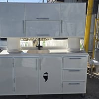 للبيع سنك +ملحق +طباخ منضدي +مرشحه +خلاط ٣خطوط نضافه ٩٠بل ١٠٠ ما عده ض...