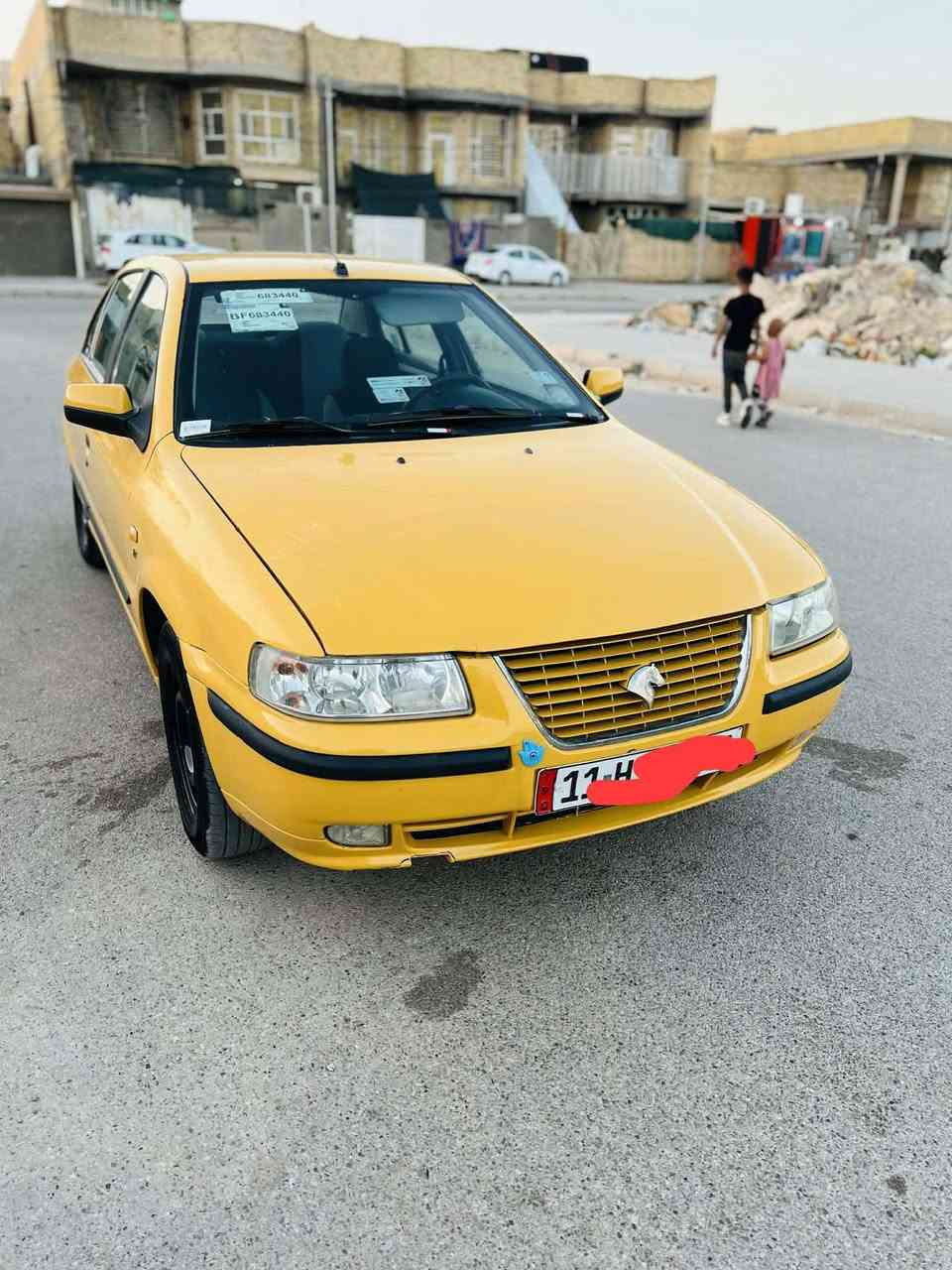 السلام عليكم للبيع سمند موديل 2017 رقم بغداد بسمي مصفره السياره هزه جديده تخم تاير جديد تبريد ثلج حداديه جديده كير مكينه بجيس ضمان اليعجبك صبغ الدواير بدون تبديل صفاحه تخبل لا خياس لا جراد شرط السعر 45 وبيه مجال قليل *********** كوت مكاني وبسمي
