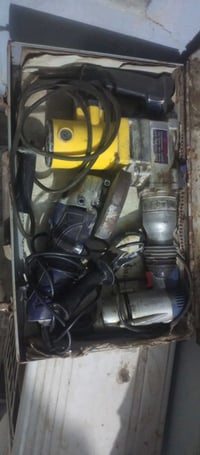 دريل تفليش وحفر + دريل حديد وخشب + كوسرا حديد شغلات السعر خاص 07711381...