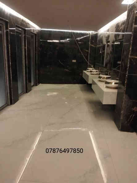 خلفه سرميك ومرمر شغل درجه أوله تسليم مهندس موجود كادر كامل متواجد في بغداد ***********
