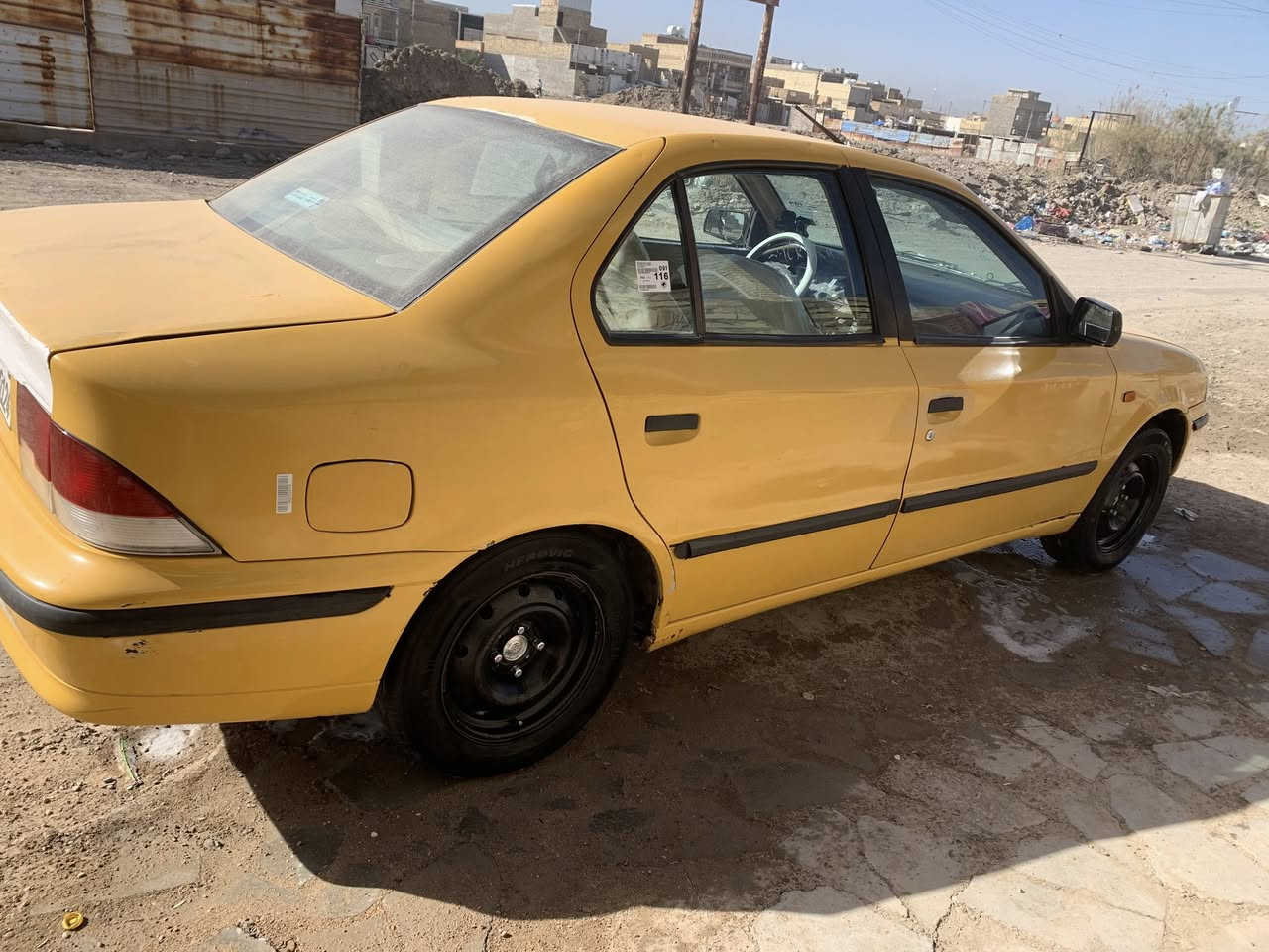 السلام عليكم
سمند 2011 ناطقه رقم بغداد
هزه جديده سنويه لل27 
كير ومكينة مكفولات
لا تبخير ولا تنقيص وعالفحص
تبريد تدفئة شغال
كهربائيات كلها شغالة
غرفة جديدة 
جاهزة من كلشي
تراي مال زيرو
داينمو جديد 
باتري جديد ضمان سنه 
منضومه مال تبريد جديده 
بلكات ونوزلات جدد
 سياره بسمي شرط التحويل مكاتبه مروريه
السعر 36 ورقه بيه مجال بسيط 
الاتصال: ***********
الواتساب:***********
