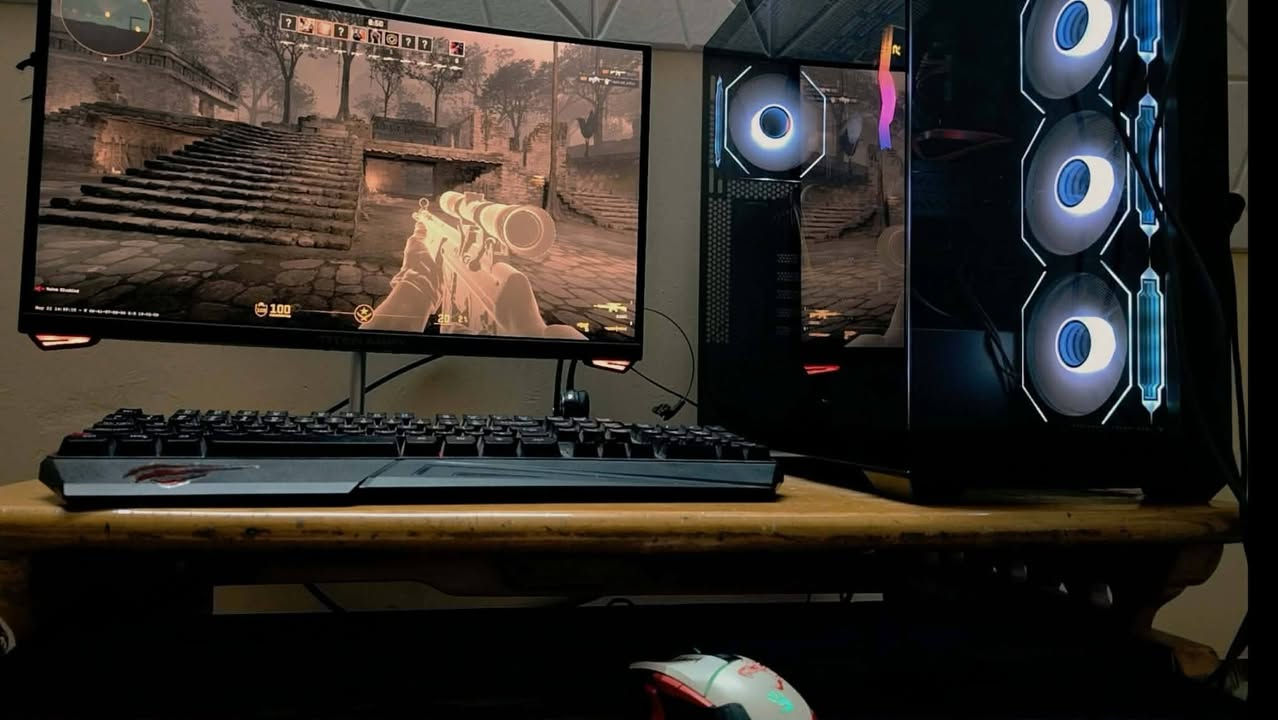 السلام عليكم عندي هاي التجميعه تشغل العاب باداء حلو فقط كيس بدون شاشه
كرت الشاشه : RX580 Soyo 8gb
رام : RAM T-Force 16gb
معالج : I3 10105f
بورد : M.b H410M gigabyte
تخزين :  ssd 120gb
Hard hhd 500gb
Hard hhd 500gb
Power splay 650W
تجميعه مرتبه وتشغل اشياء باداء حلو وياها ماوس وكيبورد هديه اريدها ب ٤٧٥ الف بيها مجال للشراي
مكاني بغداد الدوره حي المعلمين 
7748406454 بيه واتس فقط


**إذا كنت صاحب هذا الإعلان وتريد حذفه لأي سبب، رجاءا أرسل رسالة إلى الدعم الفني**