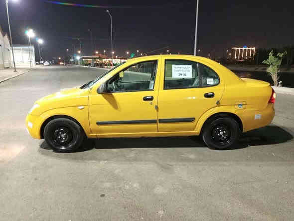 طيبة ٢٠١٦ رقم بغداد بااسمي تحويل ثاني يوم السياره حلوه ونصبتها تخبل تدفئه تبريد كهربائيات كلها شغاله 
السياره بيها صوت بالمكينه مال بطاله عارضها 45$ الشراي يتصل *********** مكاني بغداد زعفرانيه بغداد
