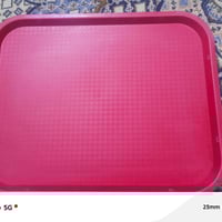 وبركاته  صينيه تقديم عدد 18  تختات استخدام قليل قياس40×60 اصليات  للتو...