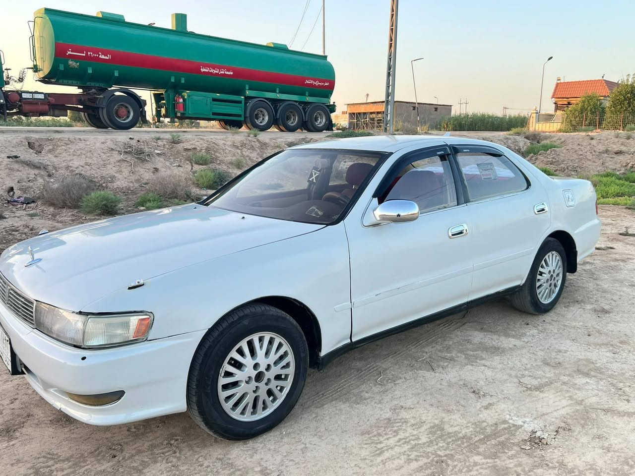 السلام عليكم احبتي كرستا نفخ موديل 94 
سياره مكفولهً من ضربه والكص ونقل الجثه والعيب الشرعي محرك وكير ونجي  …كهربائيات شغاله كله رقم ذي قار مشروع وطني سنويه الغايه 29 تحويل مباشر السعر 55  العنوان ناصريه غراف  الاتصال ***********
