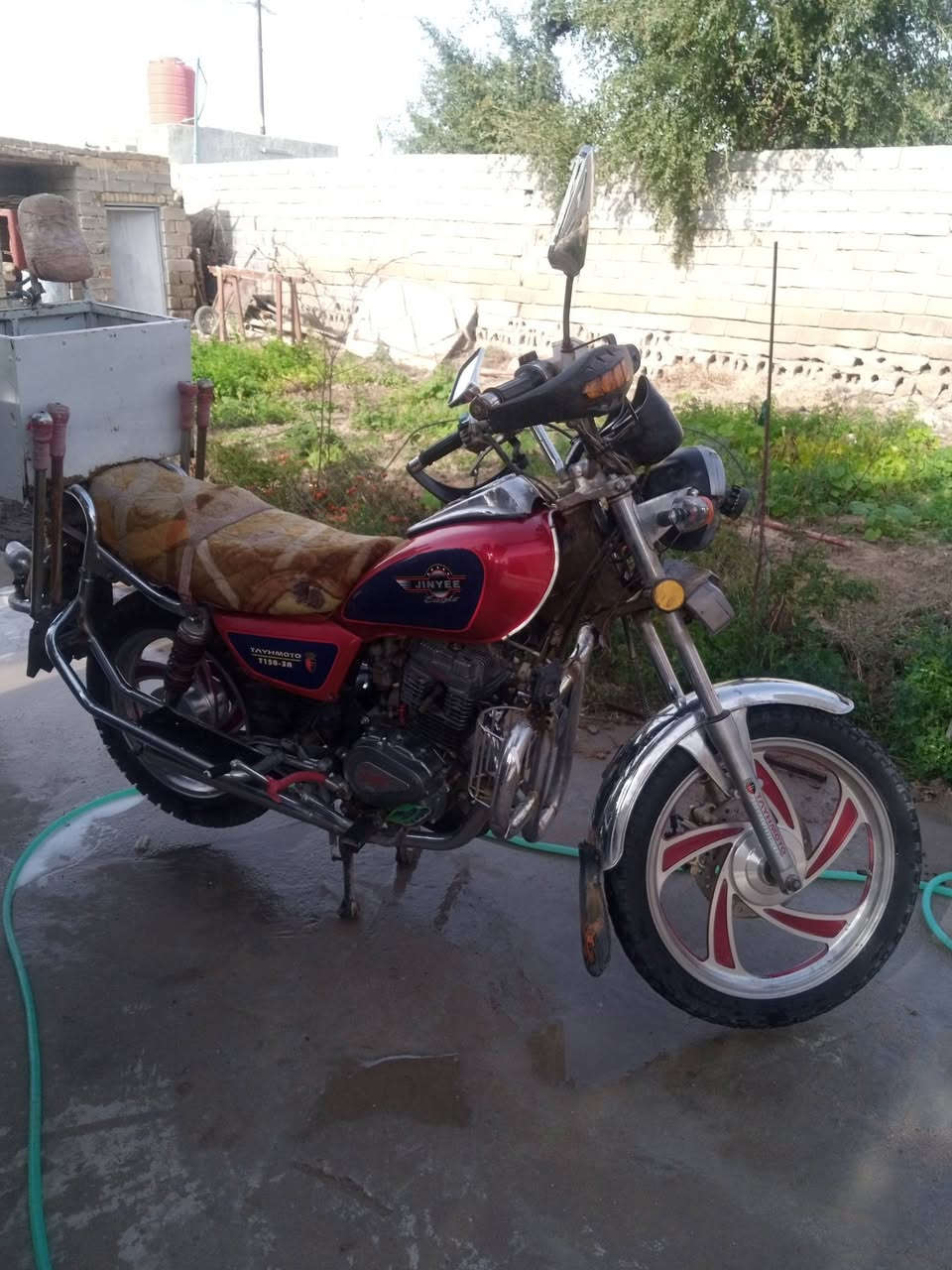 دراجة للبيع تايموتة موديل 2021 مكفولة كفالة عامة مكينة مامفتوحة اوراق الأتصال ع الرقم ***********
