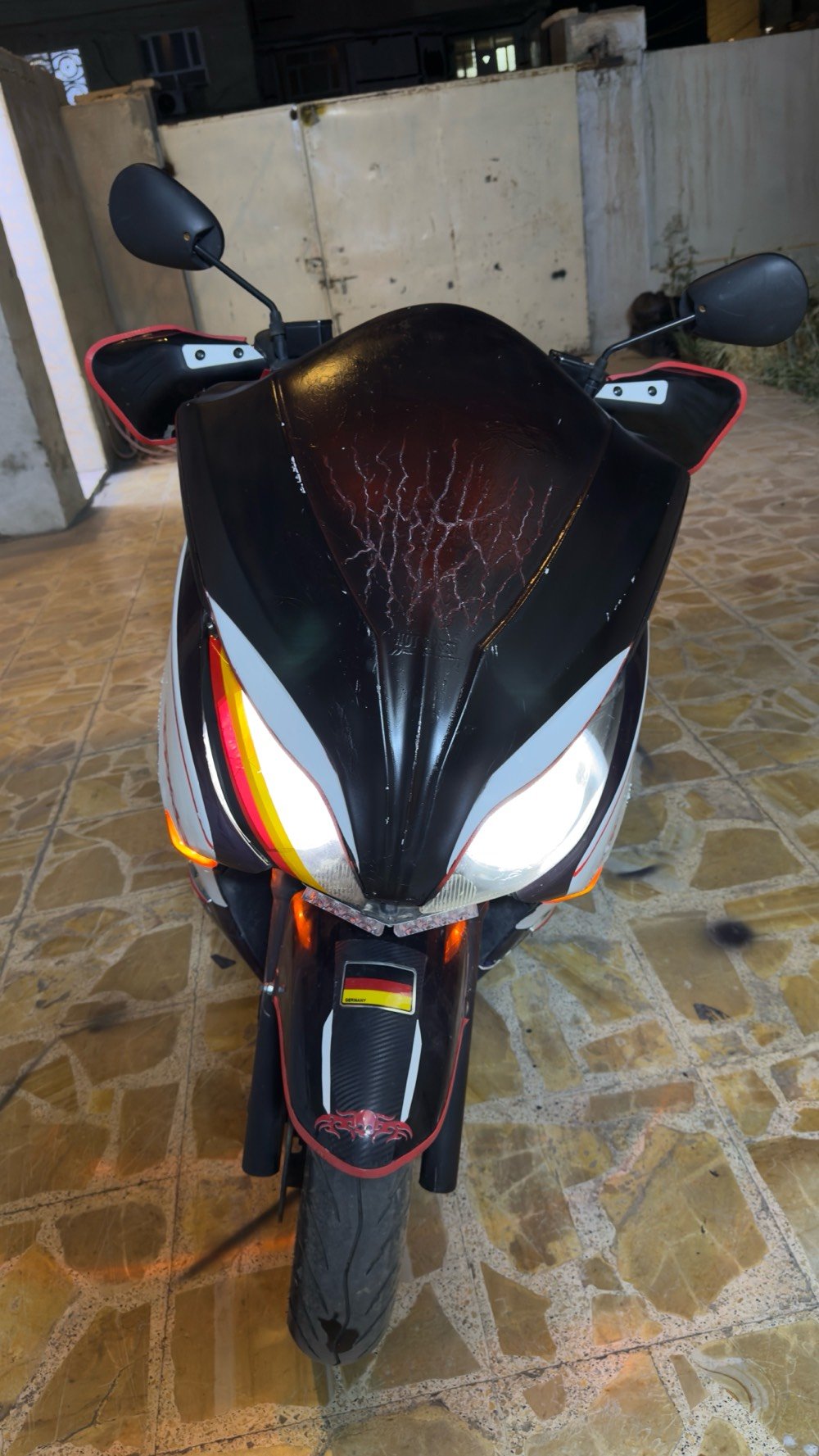 ياالله السلام عليكم فورزا تزويد للبيع او مراوس 010

السعر مليون ونص وبي مجال بسيط للطيبين

***********

الموشراي لايتصل فدوه الدراجه نضيفه شوفة عينكم



مكينة 250cc ماشيه 60 الف لاتنقيص ولا تبخير

8 گير

كهربائيات شغاله بالكامل 

لايت زنون

بصمه 

ديجي شغال مع نشره متفاعله مع الصوت

مضخم صوت

دشبول كامل شغال

حساسات شغاله بالكامل

گير شغال

قايش جديد 

كلجات زينه

بجم بومه 

البجم البلادي موجود نضيف كلش مع جامه 

تغليف للجماليه مو اكثر 

قبق كلجات نيكل جديد

هورن 

مصدات هواء

مكينه نظيفه

الدراجه نضيفه بالكامل بس الكشن شويه تعبان مثل ماموضح بالفيديو