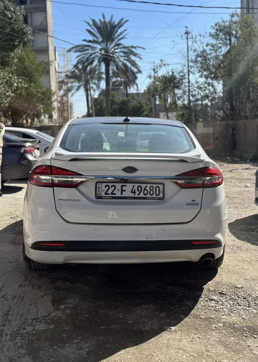 فورد فيوجن 2017 S  المحرك 1500 تيربو
بيها 5 قطع صبغ السعر 97 الرقم ***********
