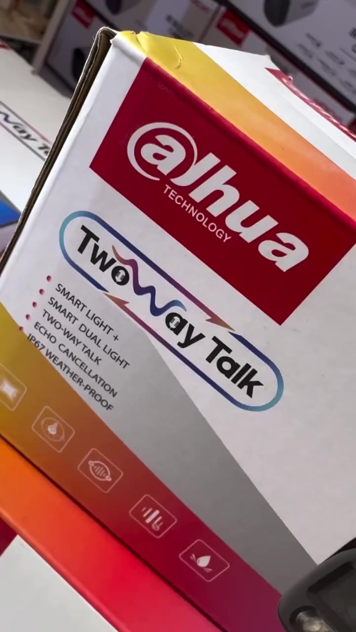 منظومة كاميرات متكاملة بدقة 2 MP  مع 2Mp dvr صوت وصوره  التقاط صورة الوجة وليلي نهاري ملون 

ضمان حقيقي لمدة سنه 
#منظومة كاميرات الاصلي مع هارد تسجيل  بسعر 170الف فقط 
مع التنصيب 225 بابل فقط. 
____________________________________
تتكون المنظومة 
1. الكاميرات: 
• 4 كاميرات دهوا  الاصلي خارجية بدقة 2MP
• فتحة عدسة 3.6mm عدد ٤ التقاط صوره الوجة
• تصوير ليلي ملون 
2. جهاز التسجيل DVr 2mp
• جهاز تسجيل DVR ذو 4 قنوات
•بدقه2mp

• مشاهدة كاملة عن طريق التلفون و الحاسبة 
• يدعم الأنظمة AHD, TVI, CVI, CVBS, IPC
3. كيبلات وشاحنة:
• يحتوي على 4 كيبلات مفيشة بطول 20m
• محولة 12V DC  + جوكر خماس
توصيل كافة أنحاء العراق 5 ألف فقط
‌‌‎للحجز الاتصال ع رقم تالي أو و اتساب

***********
