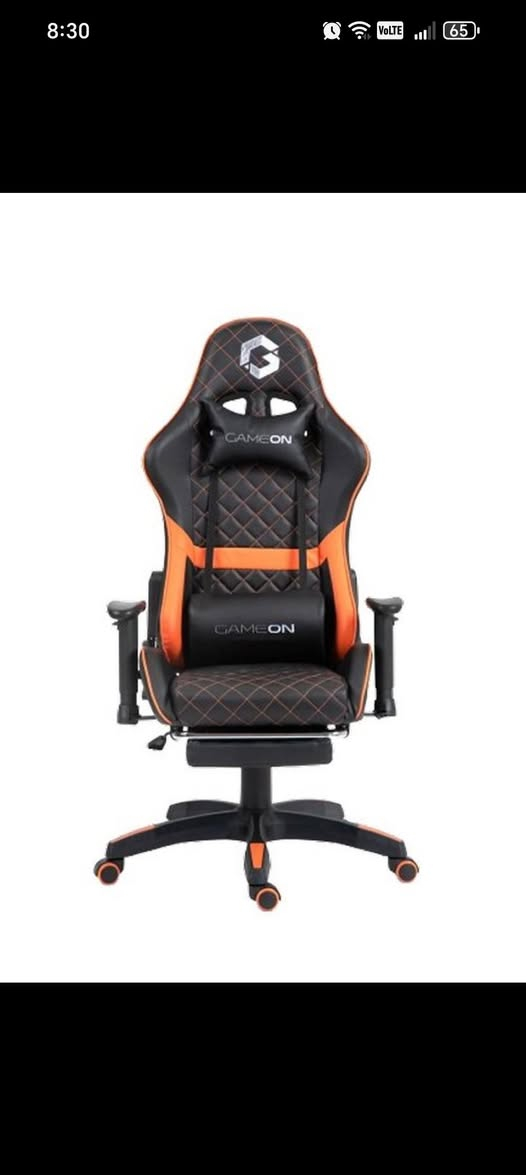 سلام عليكم
كرسي قيمنق من ماركه عالميه GameON نفس الي بالصوره بالضبط 
مستخدم اقل سنه
مواصفات ❗
كرسي دوار
يرجع الى الوراء بدرجه 180
تكايه رجل
يصعد وينزل
مخده للراس
مخده للظهر
يدات تصعد وتنزل وتفتر يمنه ويسره
قفل رجوع ظهر الكرسي
سعر  150 الف بي مجال قليل 
مكان الكراده


**إذا كنت صاحب هذا الإعلان وتريد حذفه لأي سبب، رجاءا أرسل رسالة إلى الدعم الفني**