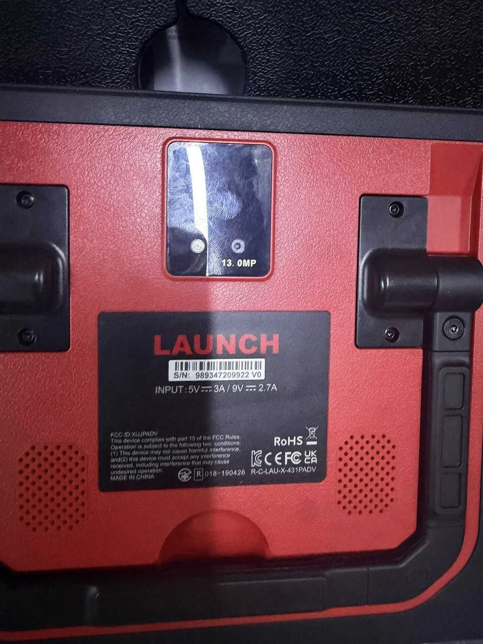 السلام عليكم اجهزة مستعملة  حتى النايلون بعدة بيهن شي بسيط جدا جدا جدا تعتبر جديد وبعد بيهم تحديث سنة كاملة لانج البرو  من شركة يم داركم مع مبرمج حساس اطار   مع حساسات  اطار تتبرمج ع كل انوع السيارات لانج عدد ١٠ مجانا مع الجهاز  اوتيل 909ms من شركة  لمعان الوسام  مكاني بغداد حي الجامعة قاعدة شحن الجهازين بيهة برمجة اون لاين حتى السيارات الاوربية  ***********
سعر الجهاز ١٦ ورقة. وبي مجال جدا بسيط
