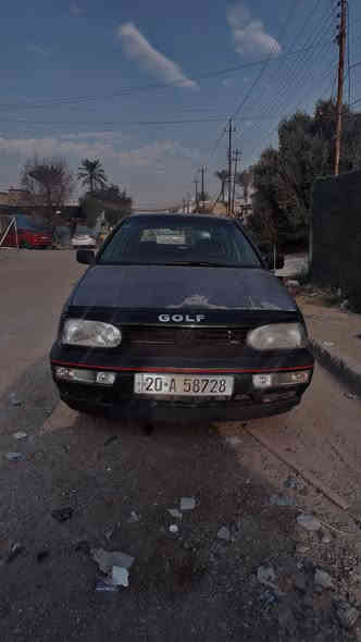 سلام عليكم 
كولف موديل 92
كير ومحرك خير من الله 
صدرها جديد
تخم تاير جديد
سعر 39 وبيه مجال المكان بغداد العامرية 
***********
