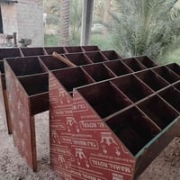 شهربان حي المعلمين • ٤ قطع • خشب ثقيل