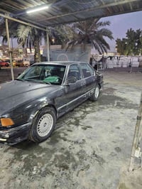 للبيع او مراوس بي ام ٧٣٥ مكينه كير حداديه جاهزه موديل ٩٠ تايرار جدد تب...