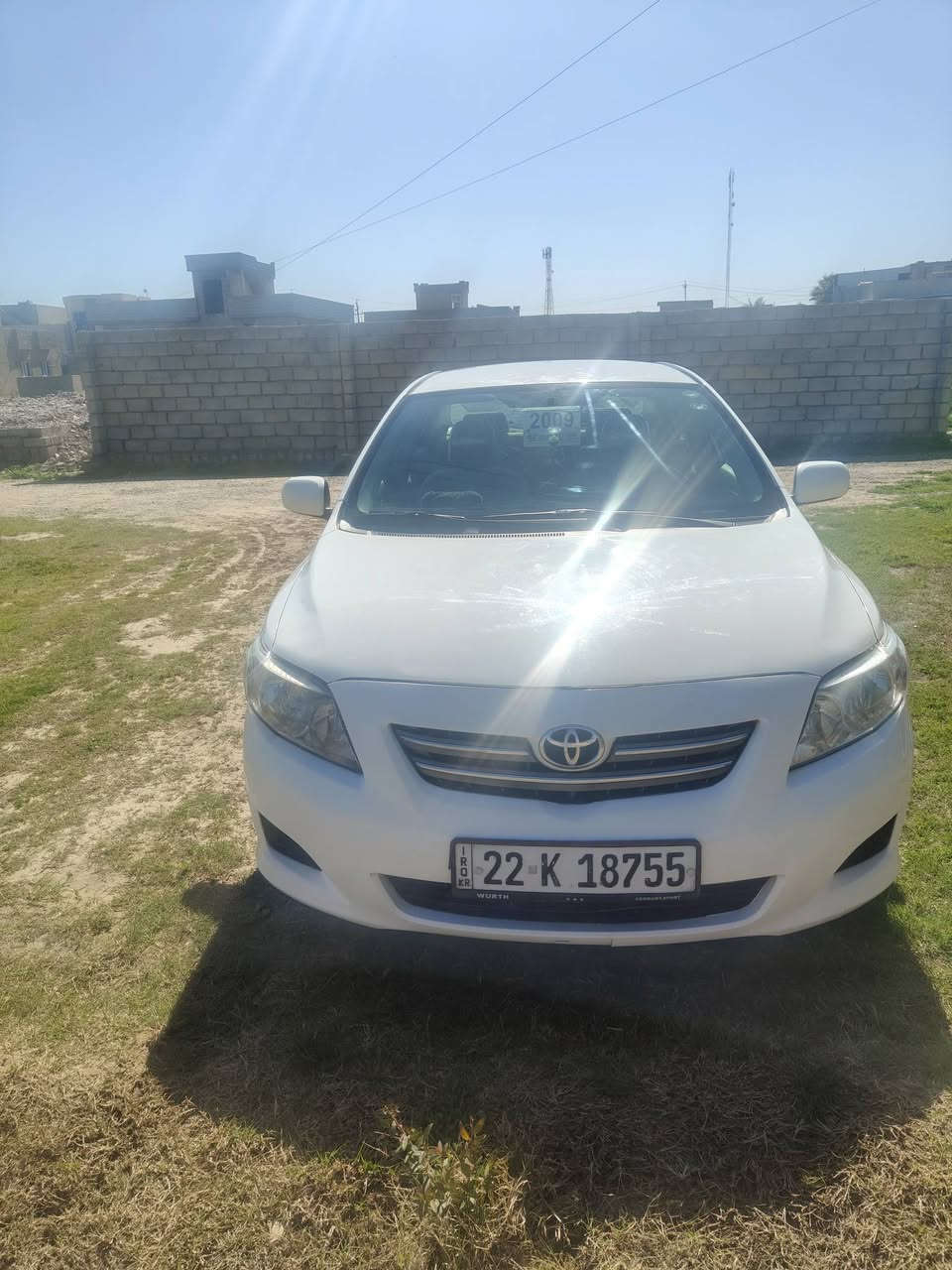 كورلا اللبيع موديل 2009محرك 16
كير ومحرك شرط رقم اربيل دولي 
السعر المطلوب 105وبيه مجال 
العنوان قريت اسويدآن 
التصال على هاذا الرقم 
***********
