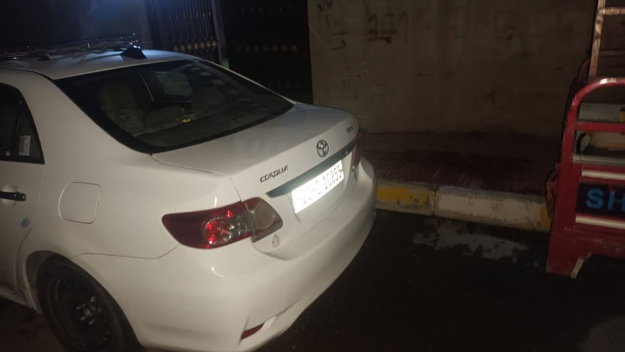 السلام عليكم 
كورلا موديل 2008محدثه 2013 مصبوغه عام بدون حادث قوي سياره  خليخي جهازه من كل شي رقم اربيل سياره جهازه من كل شي وترايك وين متحب السعر 85وبيها مجال قليل ***********
