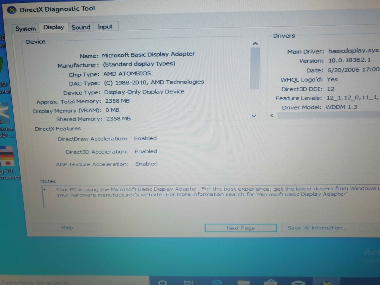 لابتوب توشيبا حجم17
معالجAMD..رام5...هارد320HDD 
يشتغل على الشاحنة مباشر 
البطارية تحتاج تبديل لان متروكة 
شغال وندوز 10..64BIT 
شاحنة موجودة 
السعر100الف 
المكان بغداد..كرادة 
لا يتوفر توصيل بغداد, العراق


**إذا كنت صاحب هذا الإعلان وتريد حذفه لأي سبب، رجاءا أرسل رسالة إلى الدعم الفني**