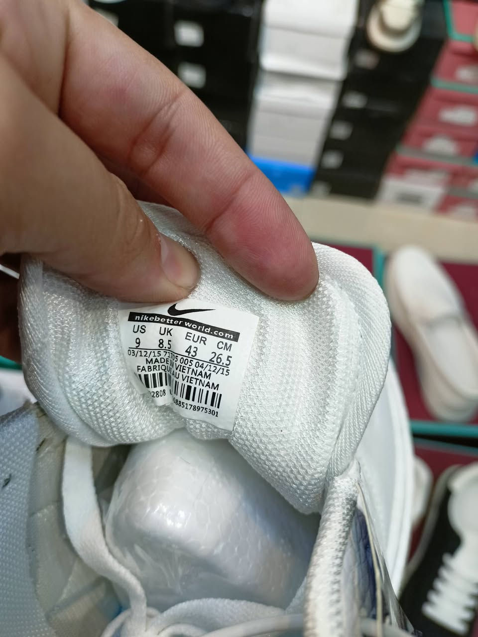 حذاء نايك ايرفورس ابيض اسفل بوست داخل بولستر قطن سوبر ماستر


**إذا كنت صاحب هذا الإعلان وتريد حذفه لأي سبب، رجاءا أرسل رسالة إلى الدعم الفني**