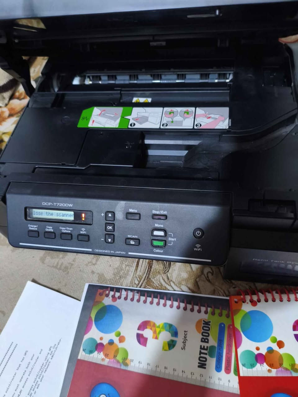 السلام عليكم 

طابعة برذر T720  تطبع وجهين حبر خارجي 

للبيع جديده كلش

سعر الطابعة 175 ناصرية, ذي قار


**إذا كنت صاحب هذا الإعلان وتريد حذفه لأي سبب، رجاءا أرسل رسالة إلى الدعم الفني**