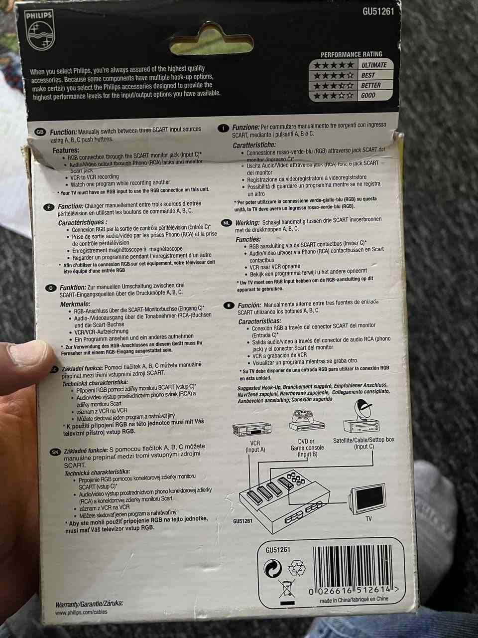 سلام عليكم حبايب
سكارت سويتج ثلاثي من شركه فيلبس 
السعر 25 تحياتي للجميع


**إذا كنت صاحب هذا الإعلان وتريد حذفه لأي سبب، رجاءا أرسل رسالة إلى الدعم الفني**