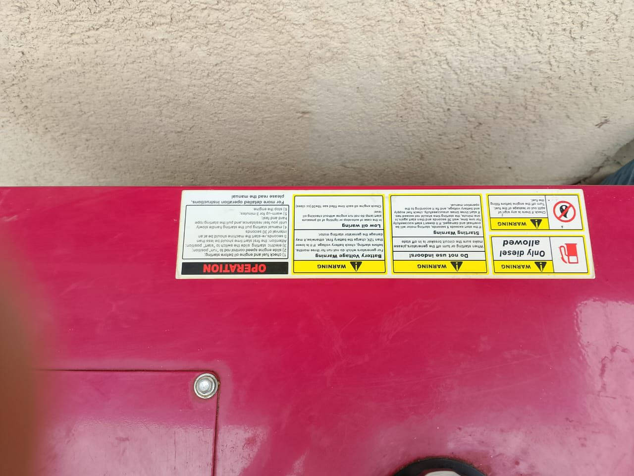 السلام عليكم مولد كاز للبيع 25 أمبير جديده صارنه شهرين من اخذناها السعر 1500 ***********
