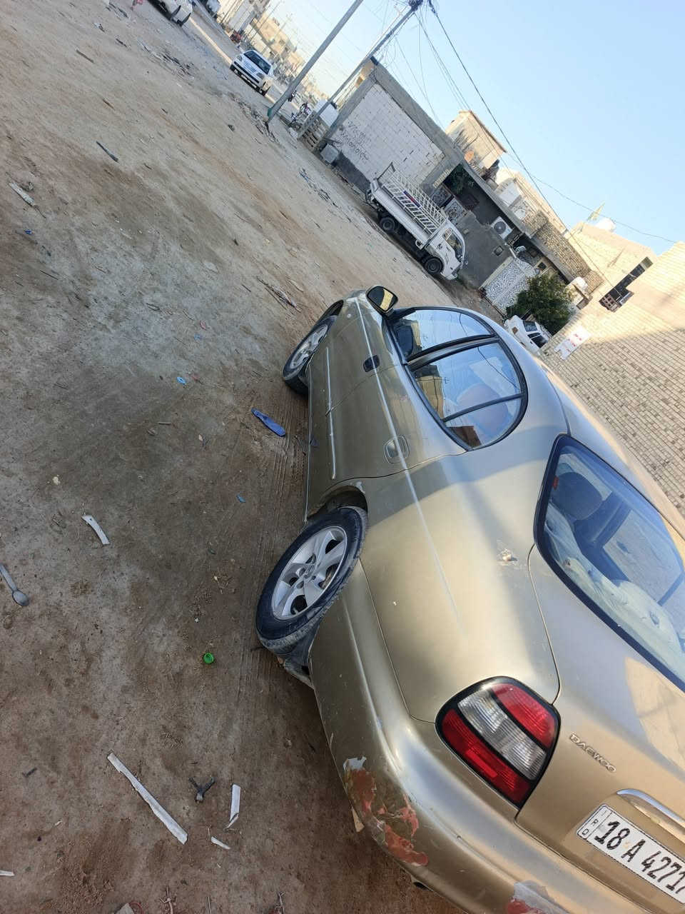 دايوا لكنزا  موديل ٢٠٠١بسمي رقم بابل إنكليزي هزه جديده مكينه مسكر تحكم مري كهربائية كله شغاله سنتر لوك علريمون كير عادي بدون حادث مصبوغه للجماليه سعره37مكاني نجف***********
