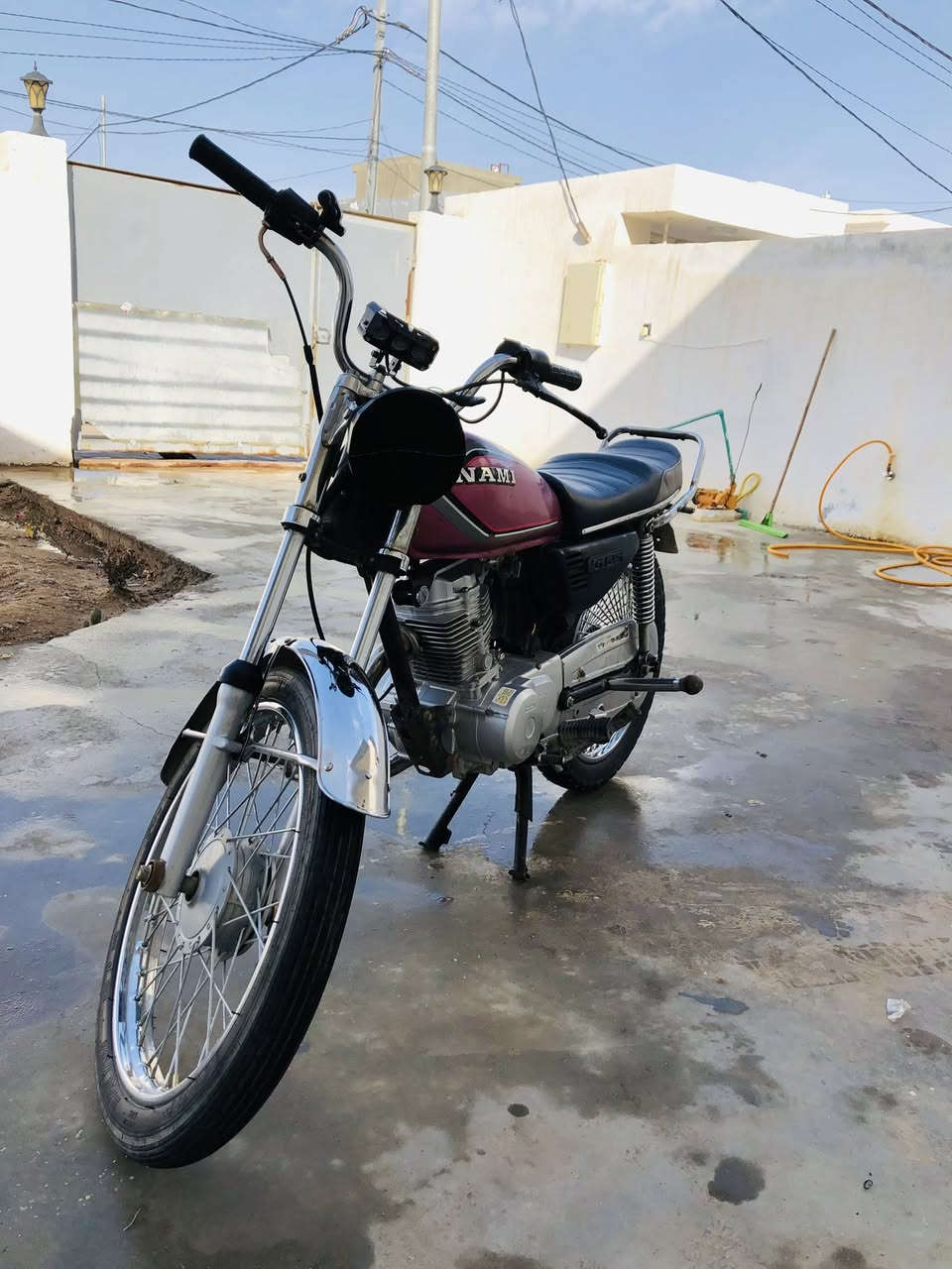 سلام عليكم  دراجه البيع مكني حيدريه نجف   اصولي دراجه نضيفه وجاهزه ماعايزه برغي لا تنقيص ولا تبخير سعر300او بيه مجل ‭.  .  0783 597 0907‬
