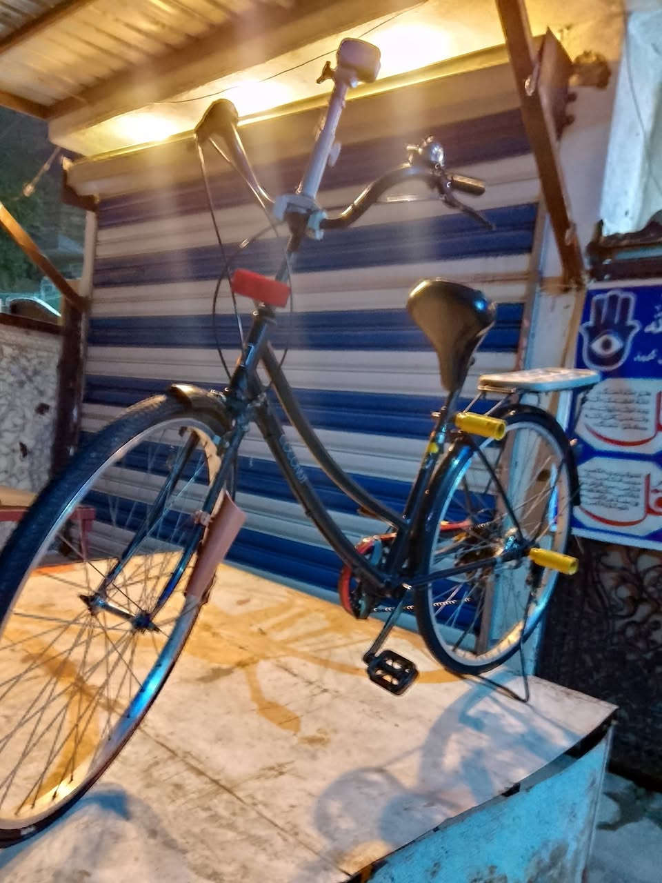 السلام عليكم
الباسكل للبيع مكفول نضيف مثل البصورة كل نقص ما بي على كفالتي السعر 80 للستفسار ***********2
