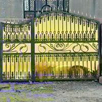 باب سلايت عرض 3 وربع  والرتفاع مترتين و20 حديد تركي 2 مليم تسكام اكو ت...