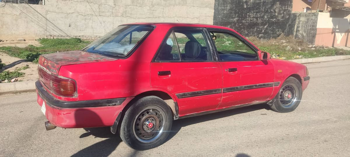 .السلام عليكم مازدا موديل91مشروع وطني سنويه2029 كابون بانزين بدون ضرر وصبغ كير مكينه شرط السعر32وبيها مجال مكلف بل نشر ***********//***********مكان سياره حي عدن
