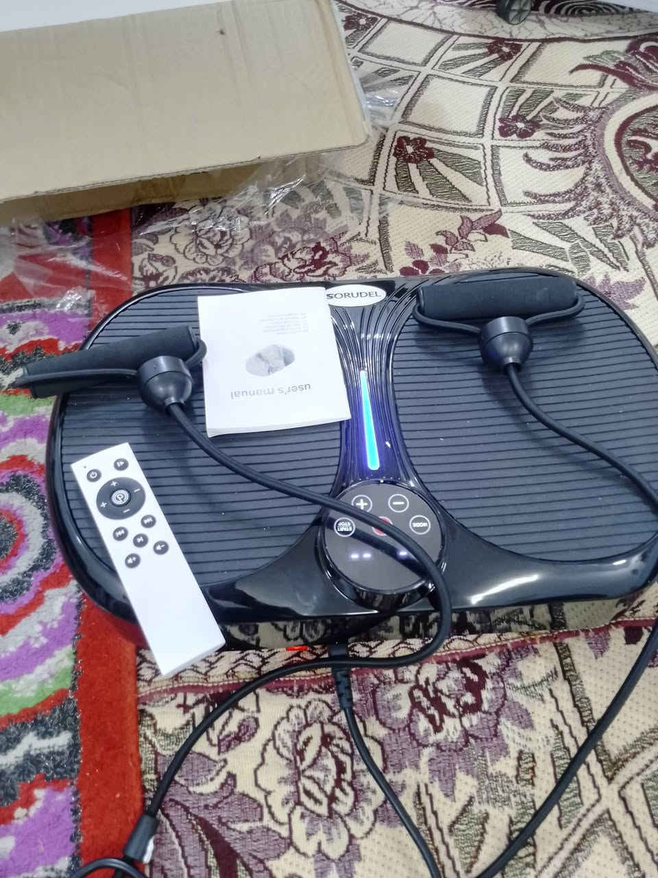 السلام عليكم 
جهاز تنحيف رجاج جديد يتحمل وزن 120الى 150كيلو


**إذا كنت صاحب هذا الإعلان وتريد حذفه لأي سبب، رجاءا أرسل رسالة إلى الدعم الفني**